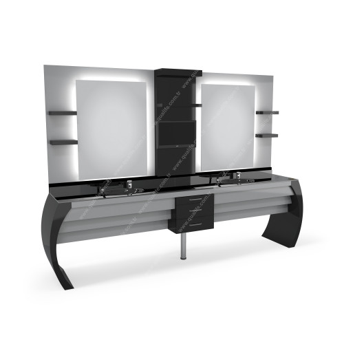 İkili Blok Berber Tezgahı ( Q-206 ) İkili Blok Berber Tezgahı ( Q-206 )