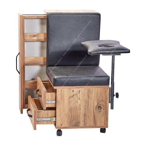 Oje Çekmeceli Manikür Arabası ( Q-1400 ) Oje Çekmeceli Manikür Arabası ( Q-1400 )