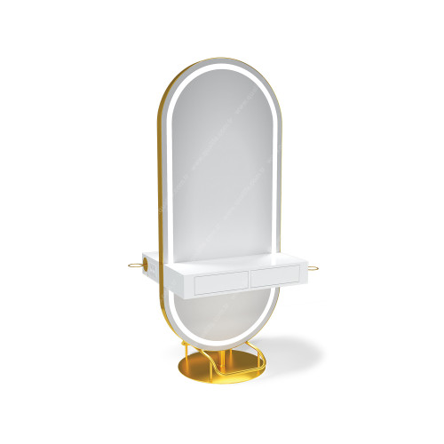 Çift Yönlü Bayan Kuaför Tezgahı ( Q-400 ) Çift Yönlü Bayan Kuaför Tezgahı ( Q-400 )